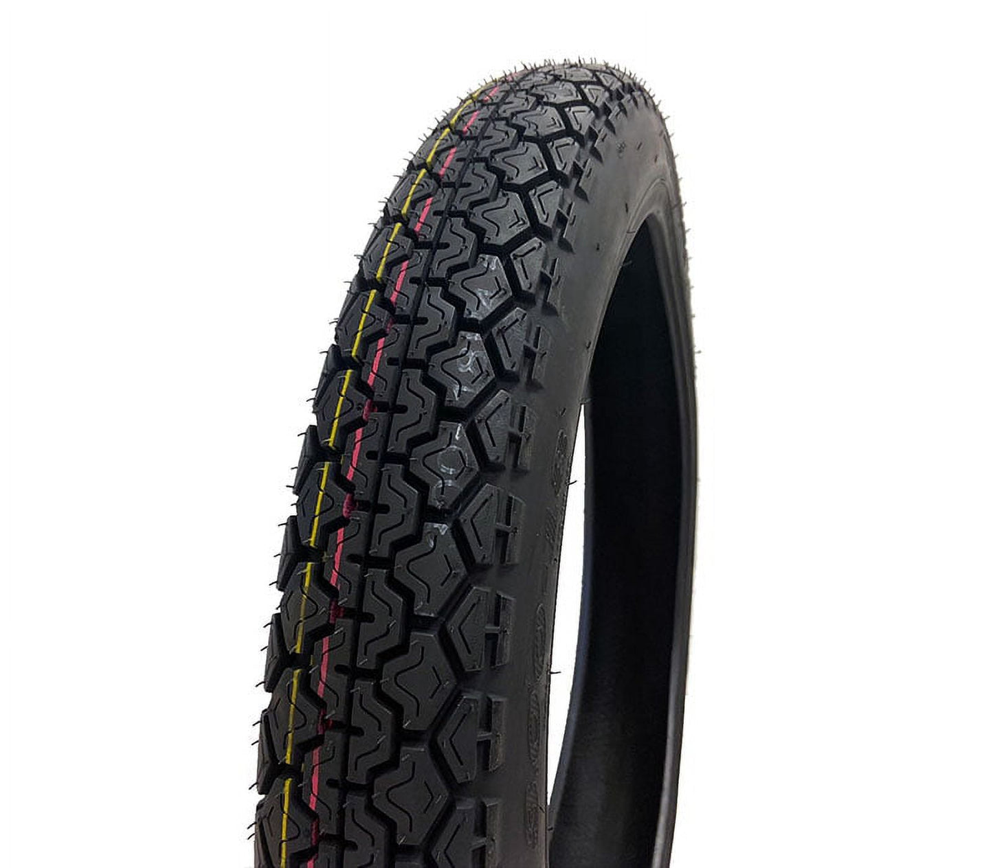 Motorcycle Tire 3.00-18 Tube Type, Cruiser Street Tread Front or Rear