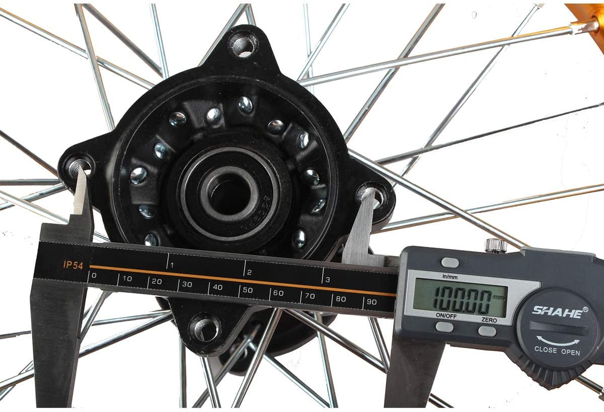 X-PRO, 17" Front Wheel Rim Tire 70/100-17 with 15mm Bearing Assembly for Dirt Bikes