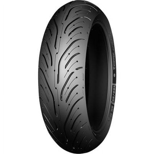 180/55ZR-17 (73W) Michelin Pilot Road 4 Radial Rear Motorcycle Tire
