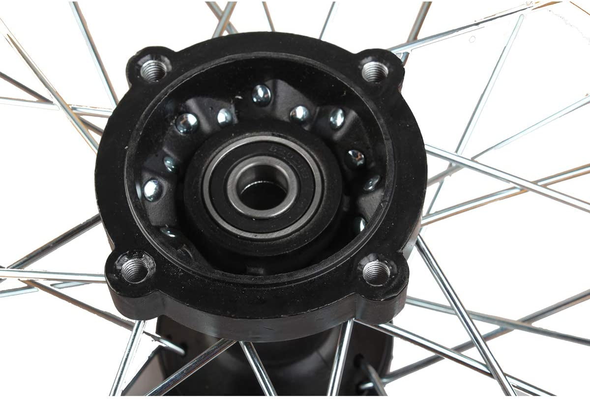 X-PRO, 17" Front Wheel Rim Tire 70/100-17 with 15mm Bearing Assembly for Dirt Bikes