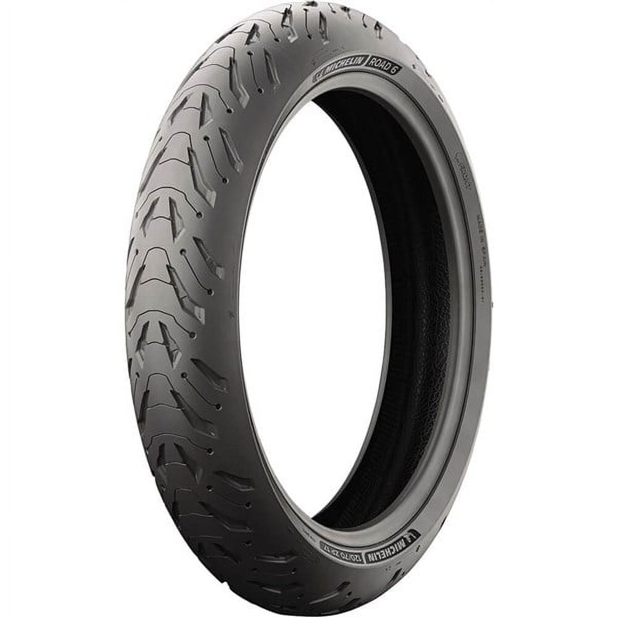 Michelin 26465 Road 6 Front Motorcycle Tire 120/70ZR-18 (59W)